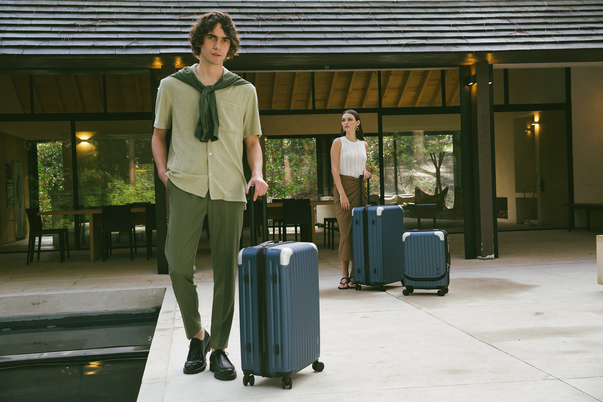 Amazon.com | LEVEL8 Grace Luggage Sets Hardshell Suitcase with